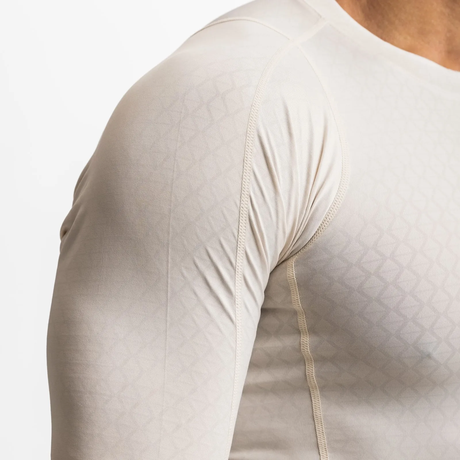 0605. ASRV x Outlast® Phase-Change Half Sleeve - Ivory Cream