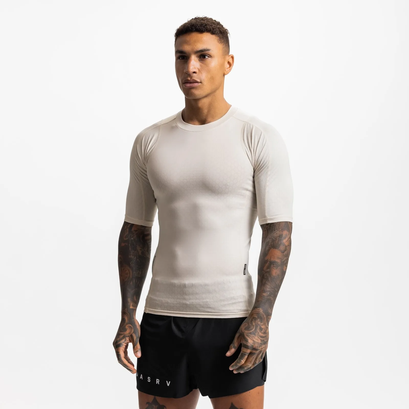 0605. ASRV x Outlast® Phase-Change Half Sleeve - Ivory Cream