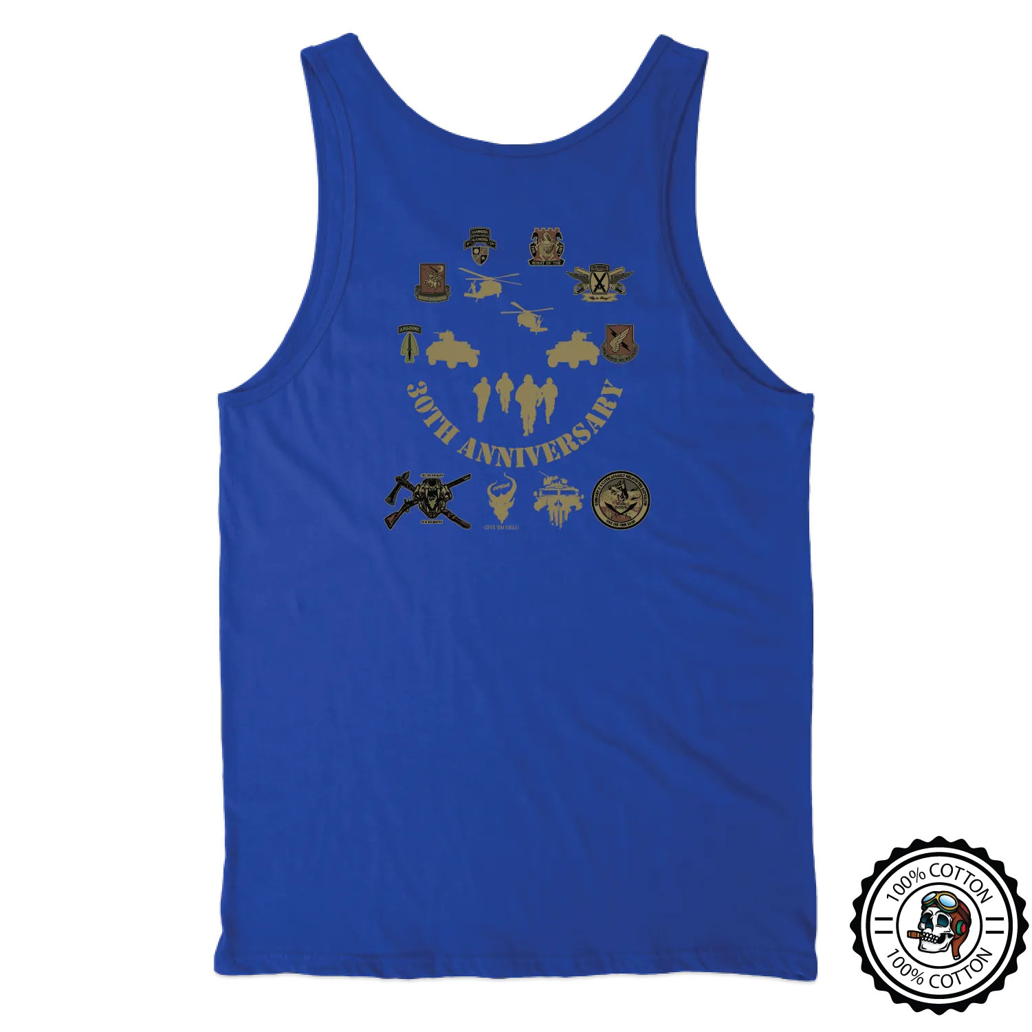 1-106 AHB Mogadishu 30th Anniv. V2 Tank Tops