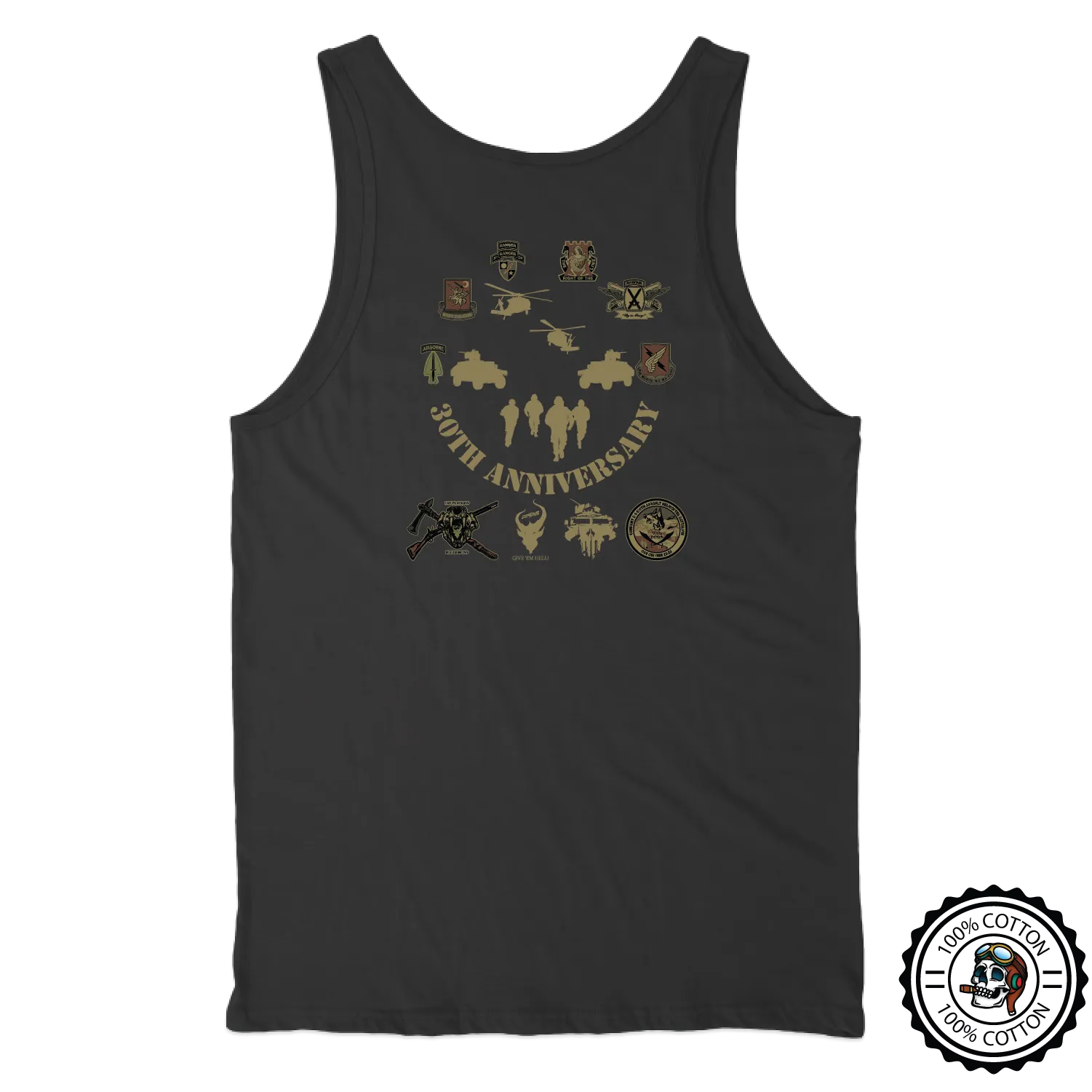 1-106 AHB Mogadishu 30th Anniv. V2 Tank Tops
