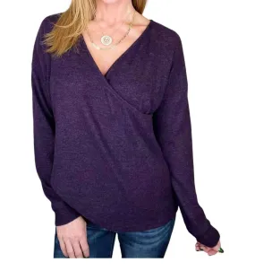 143 Story - Knit Sweater with Crossover