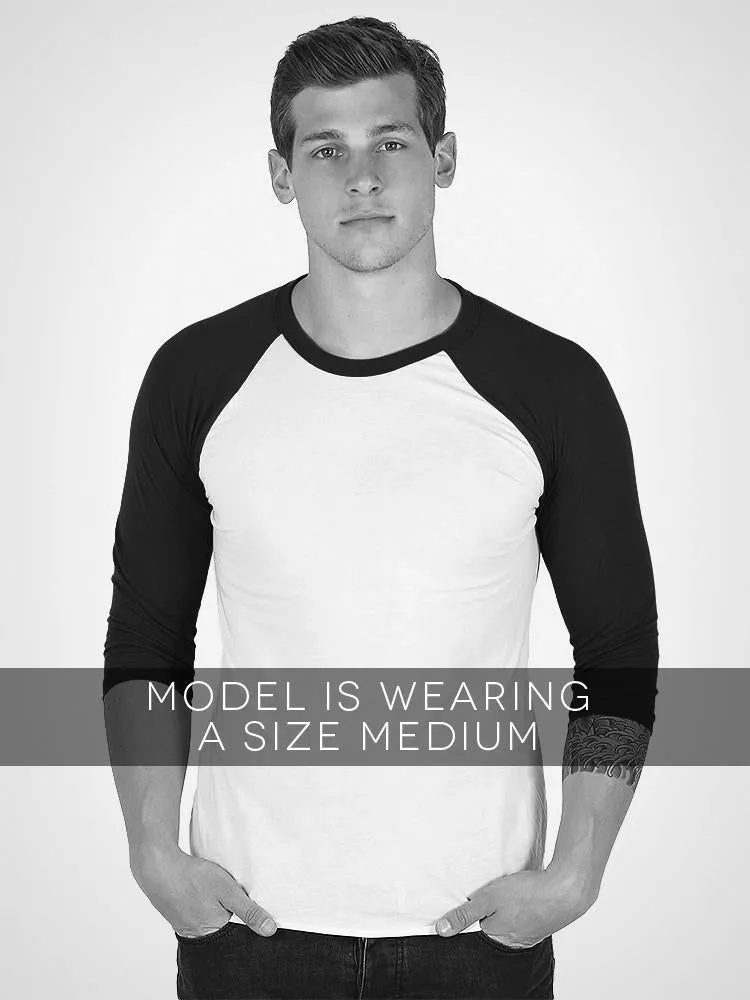 3/4 Sleeve Baseball Tee