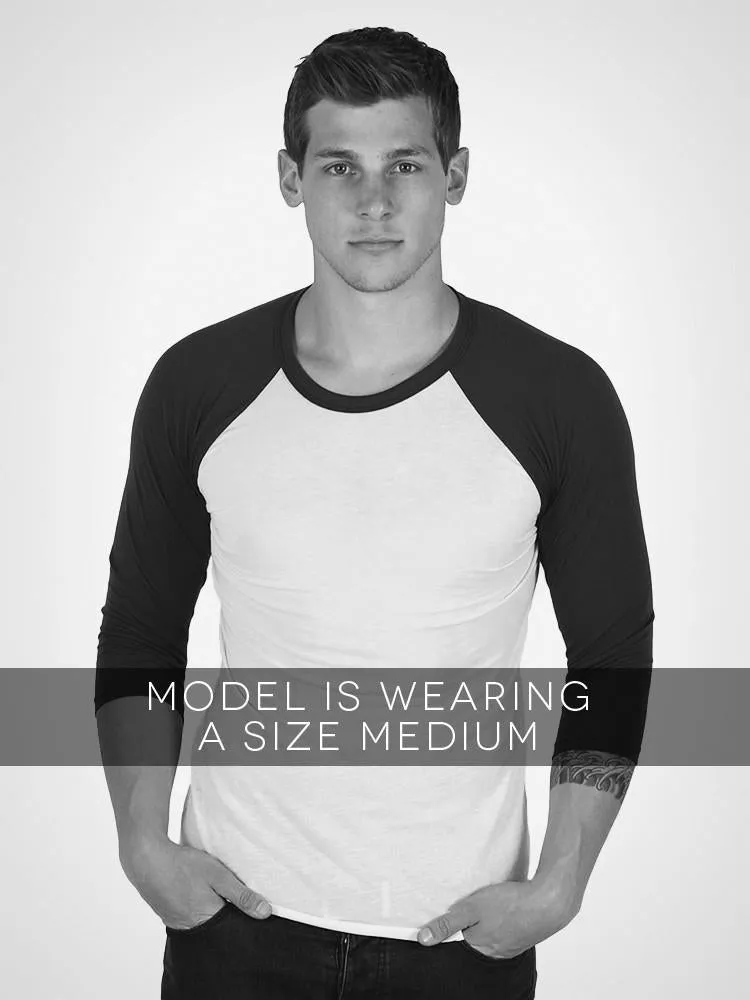 3/4 Sleeve Baseball Tee