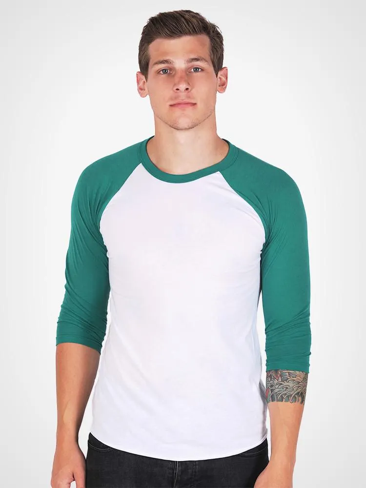 3/4 Sleeve Baseball Tee