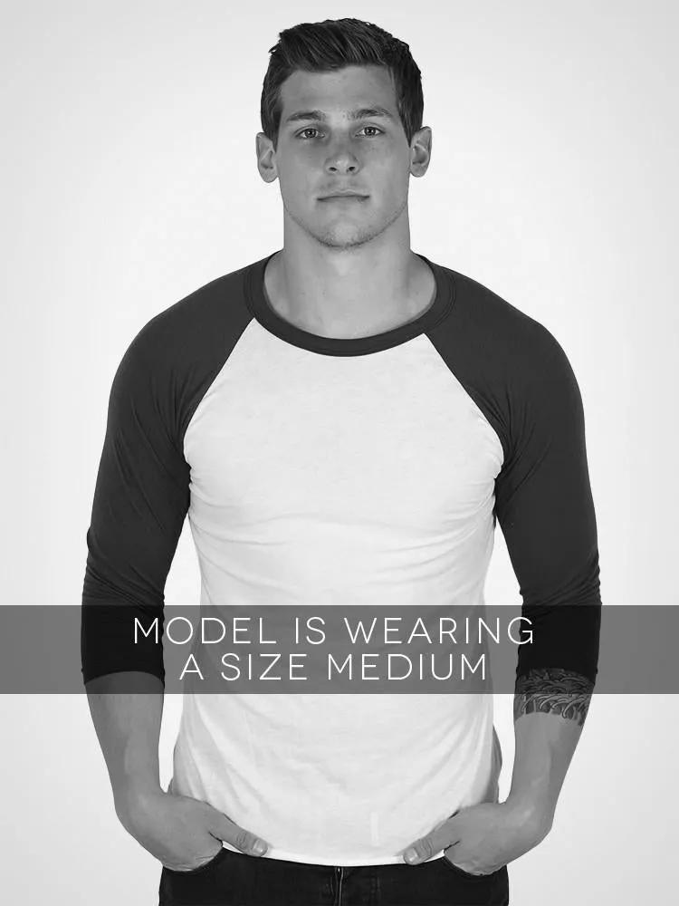 3/4 Sleeve Baseball Tee