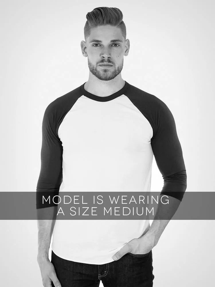 3/4 Sleeve Baseball Tee