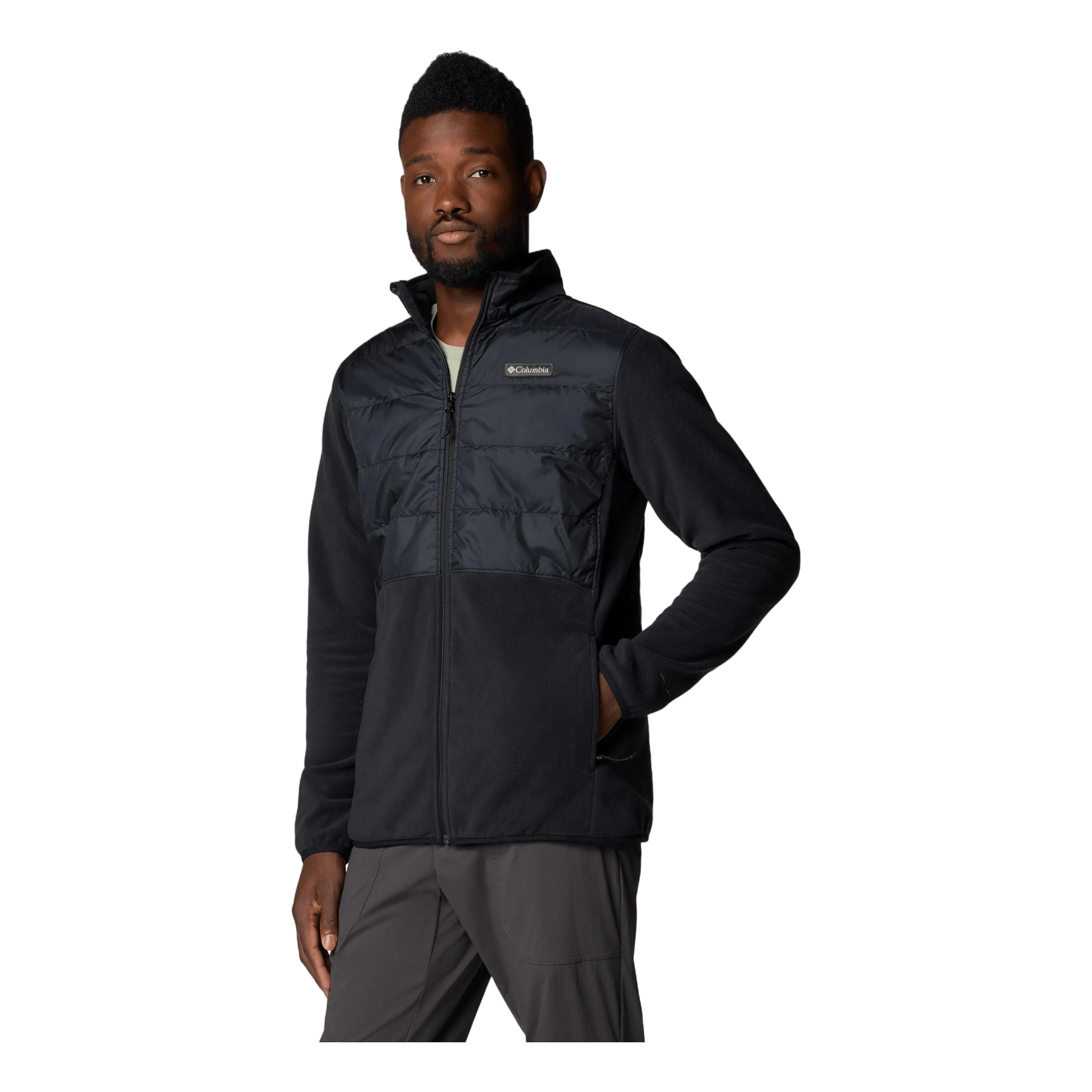 Basin Butte Full Zip Fleece I Black