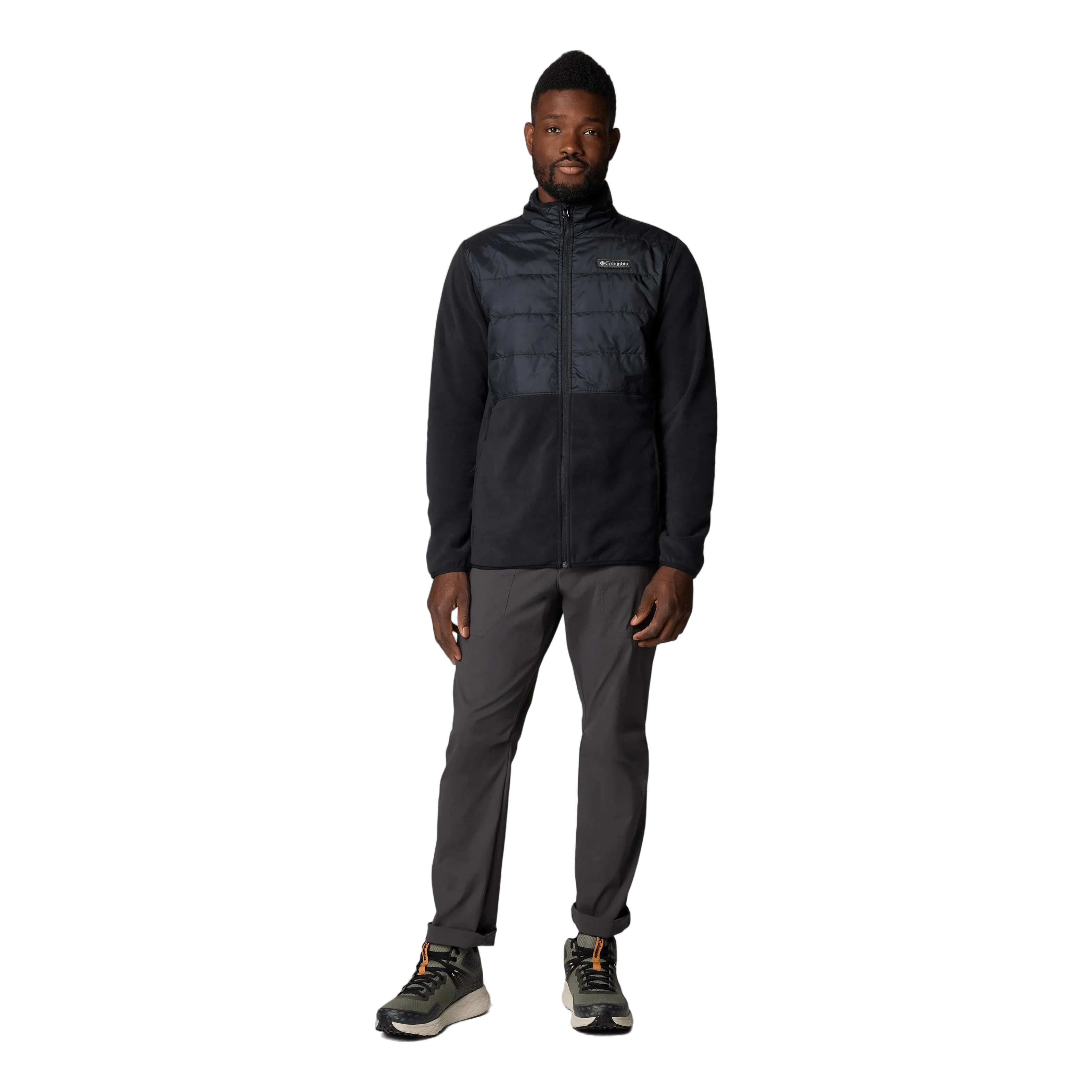 Basin Butte Full Zip Fleece I Black