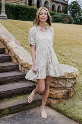 Ella Dress in Honey Blooms