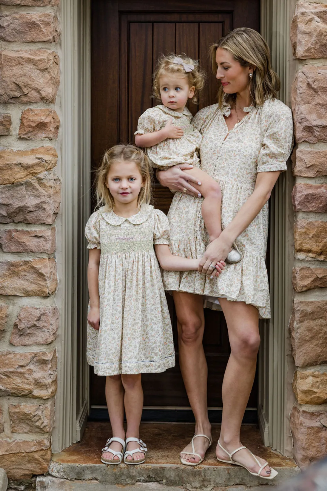 Ella Dress in Honey Blooms