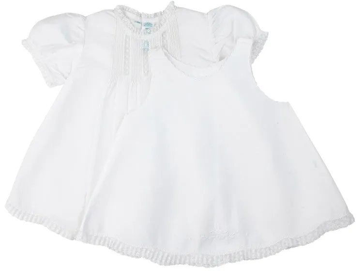 Feltman Brothers Infant Girls Sweet White Embroidered Slip Dress