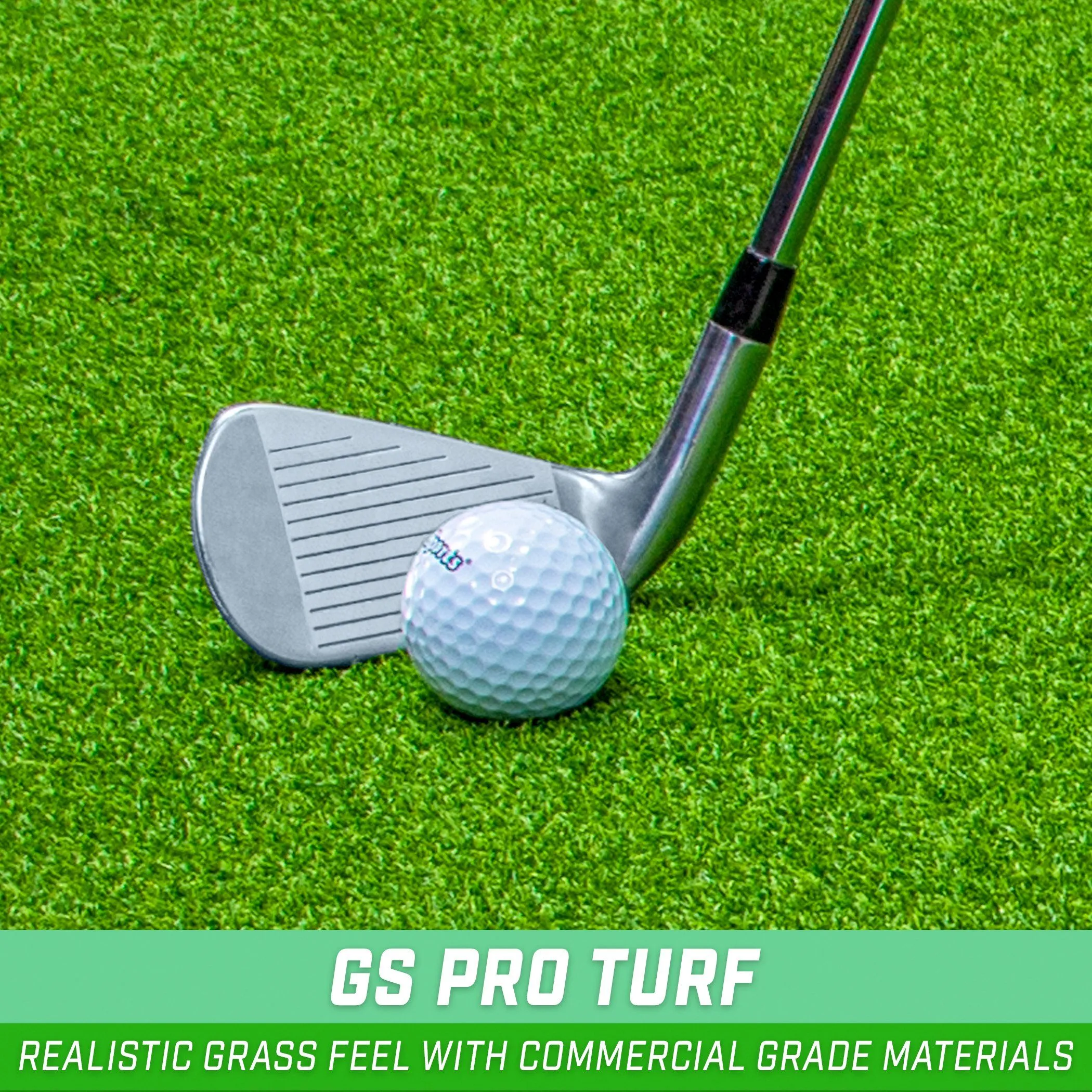 GoSports Golf Hitting Artificial Turf Mat - 2 ft x 1 ft