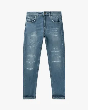 Mila Girlfriend Distressed Jeans von Dondup