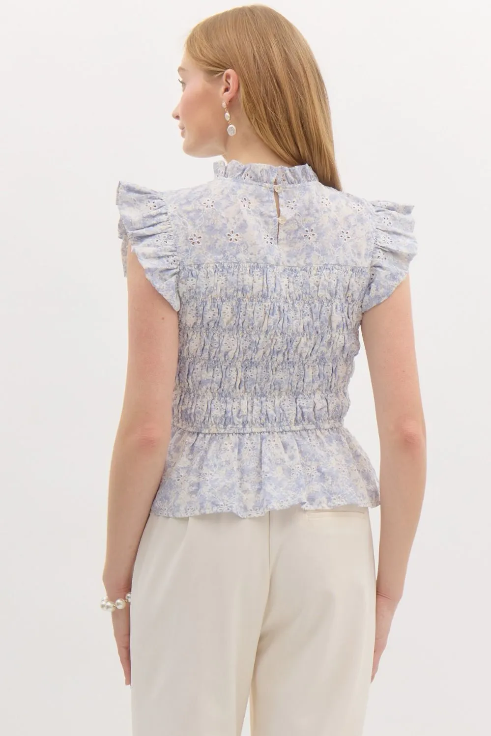 Penelope Vintage Peplum Top