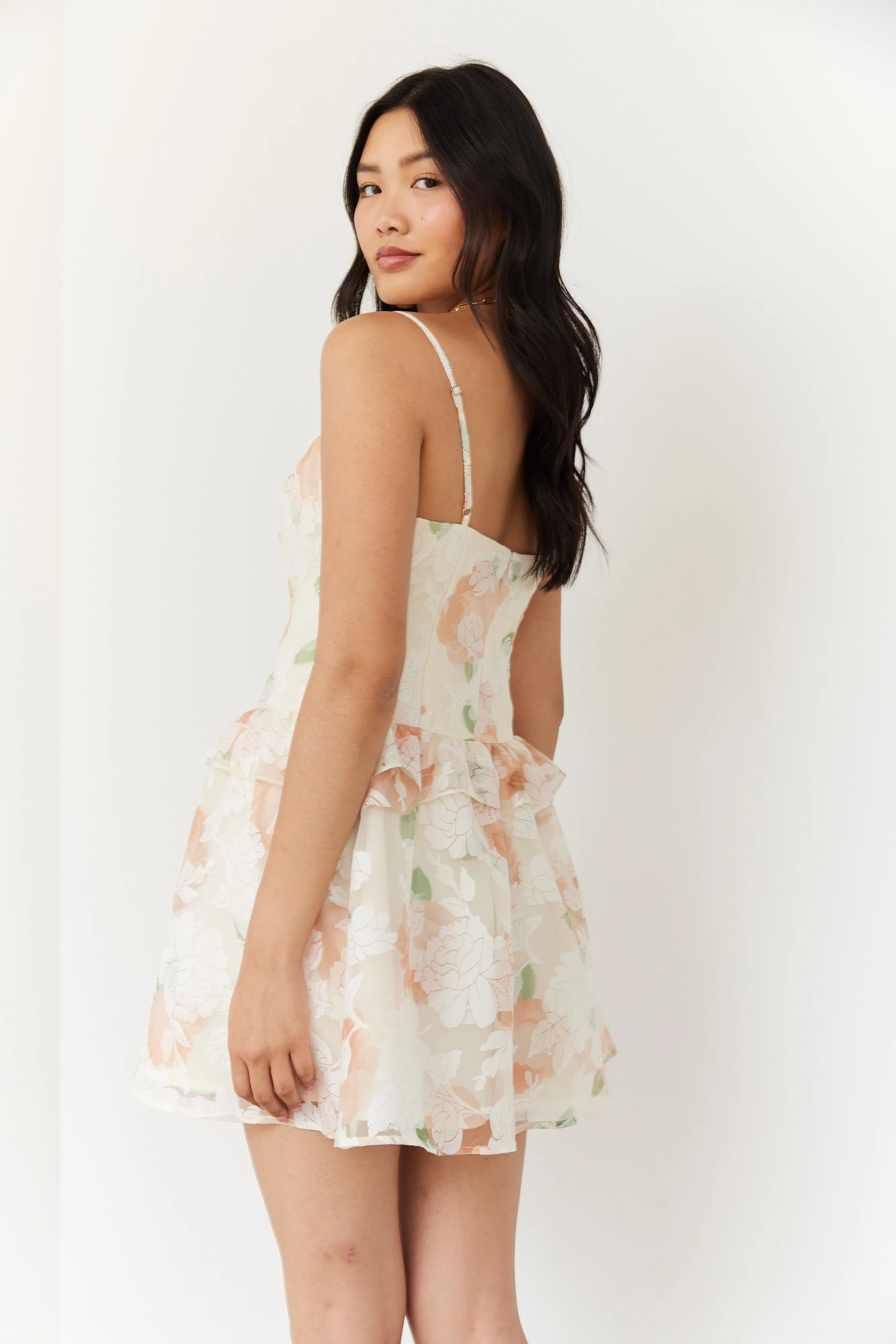 SALE - Gladys Floral Mini Dress