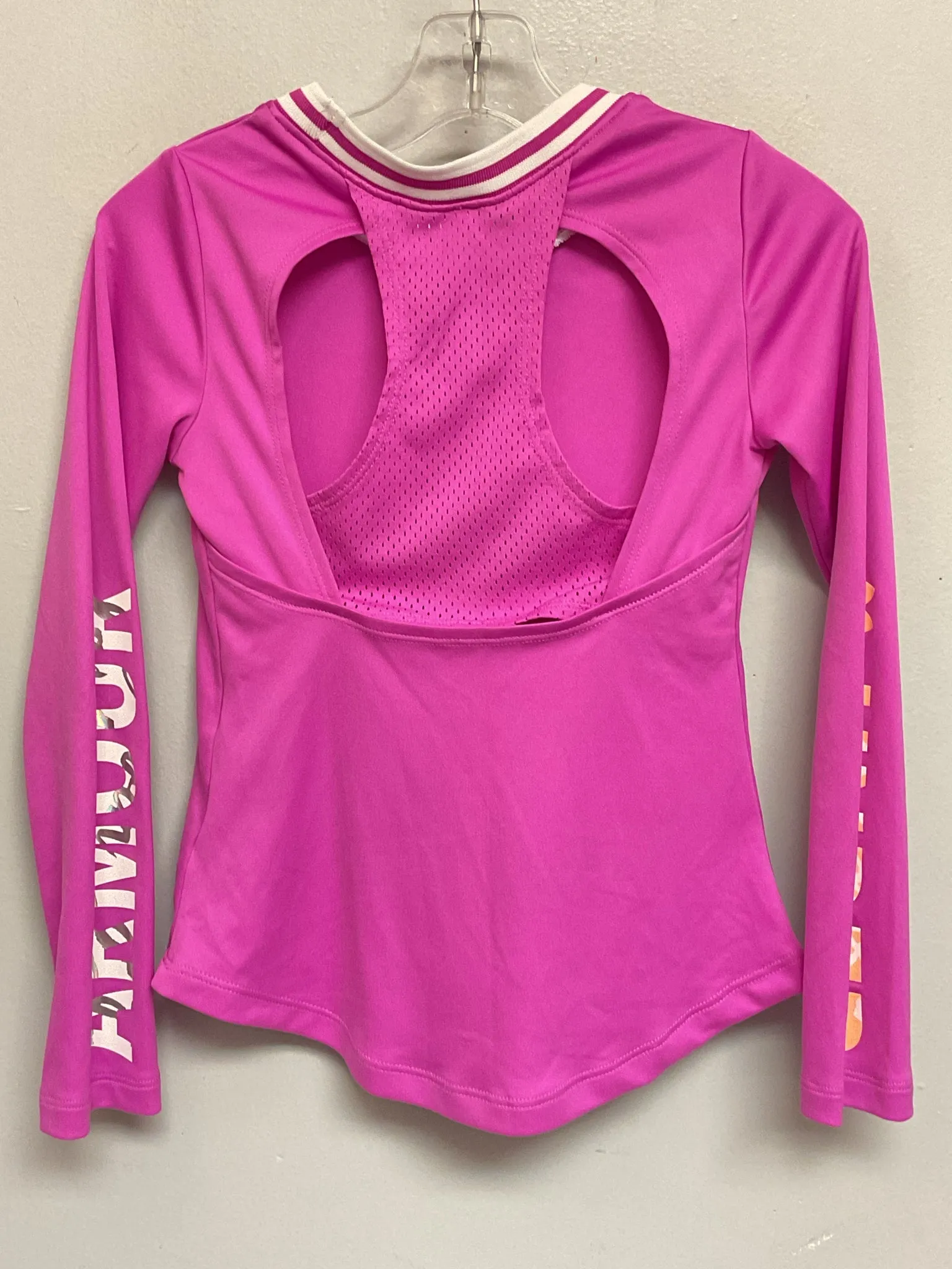 Under Armour Size 6 Purple Polyester Girls Tees/Polos/Tunics